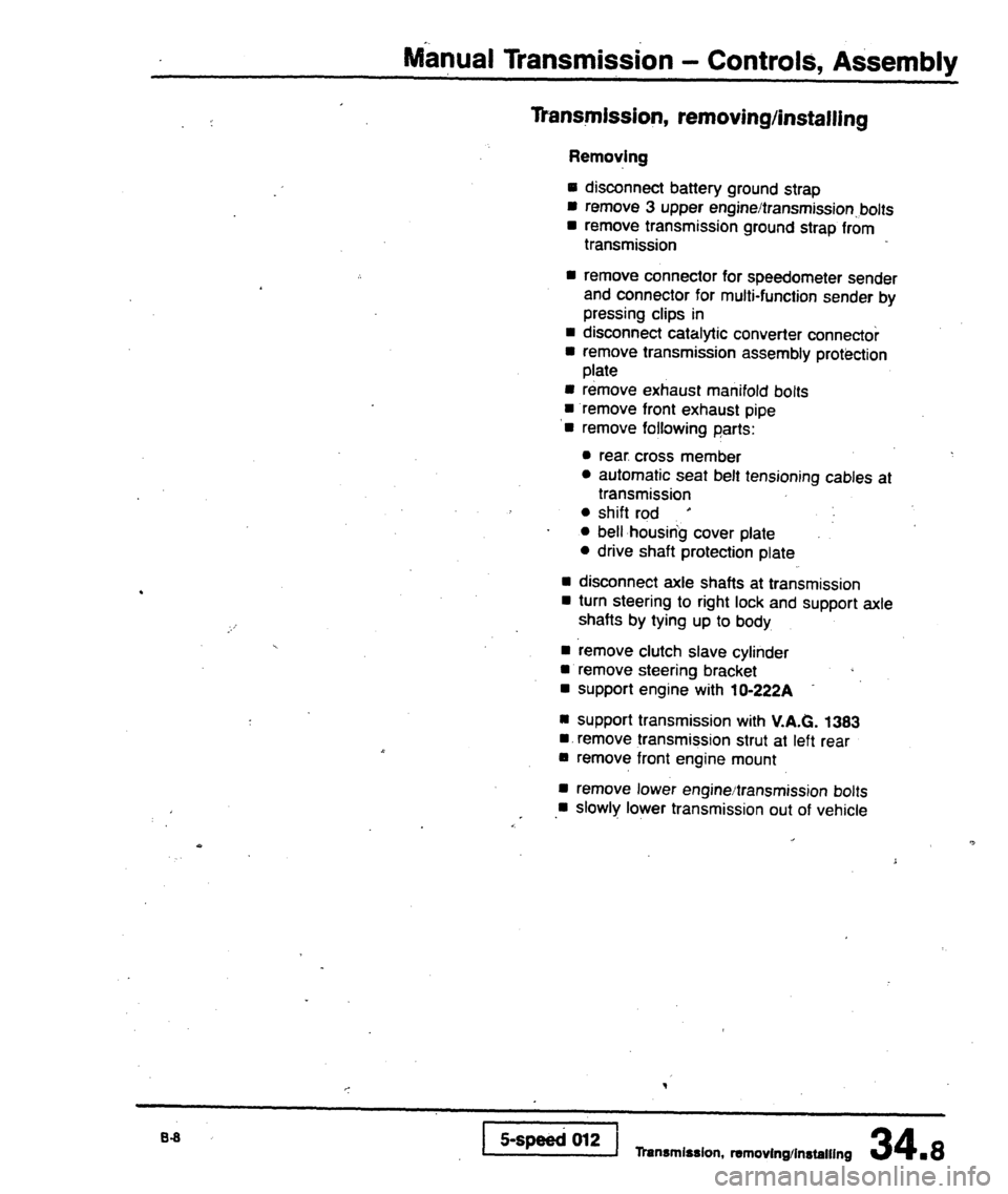 AUDI 80 90 COUPE 1988  Service Repair Manual 