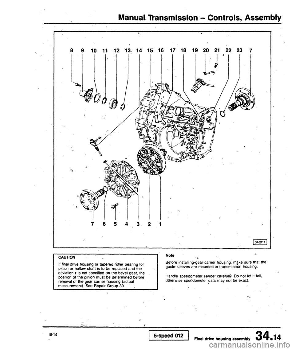 AUDI 80 90 COUPE 1988  Service Repair Manual 