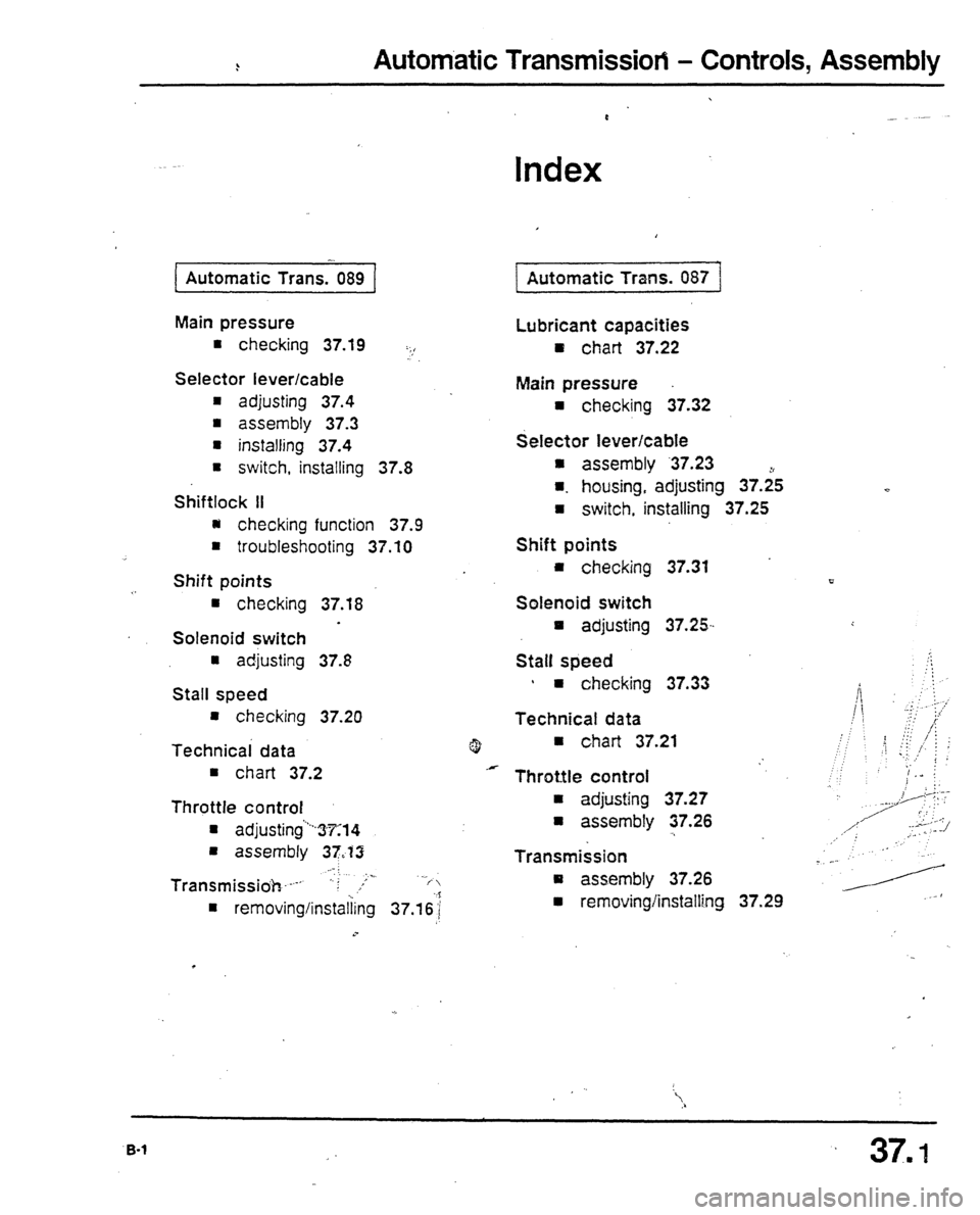 AUDI 80 90 COUPE 1988  Service Repair Manual 