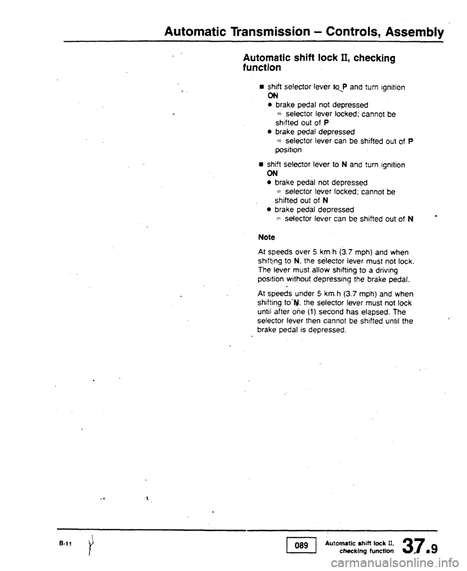 AUDI 80 90 COUPE 1988  Service Repair Manual 
