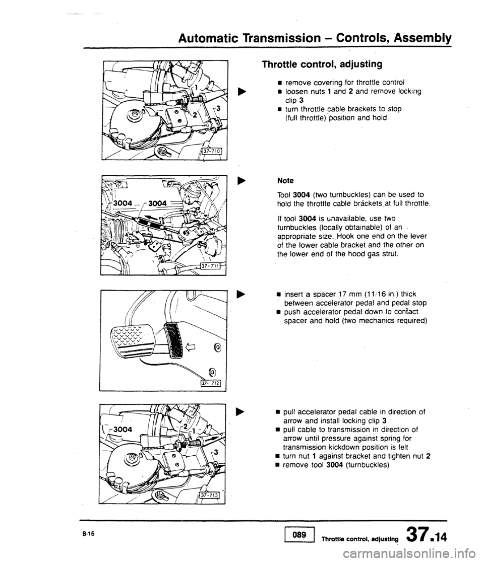 AUDI 80 90 COUPE 1988  Service Repair Manual 