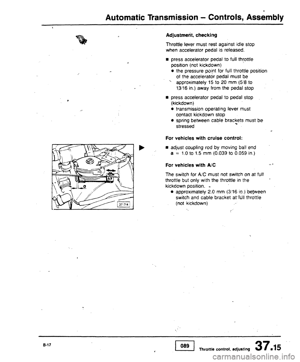 AUDI 80 90 COUPE 1988  Service Repair Manual 