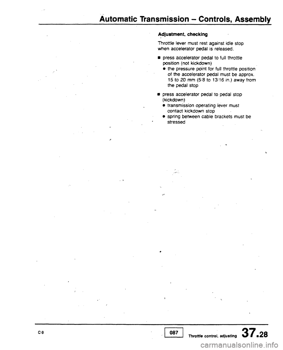 AUDI 80 90 COUPE 1988  Service Repair Manual 