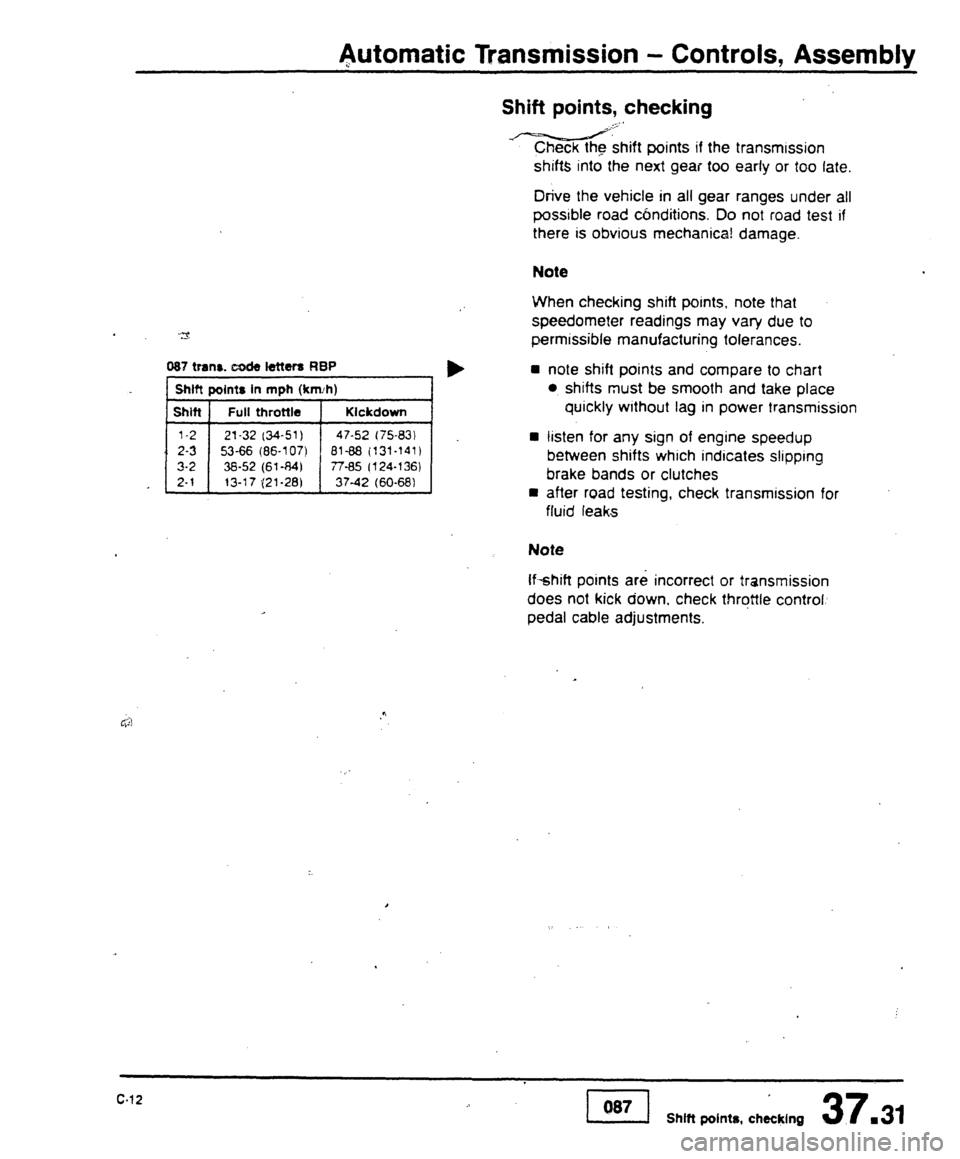 AUDI 80 90 COUPE 1988  Service Repair Manual 
