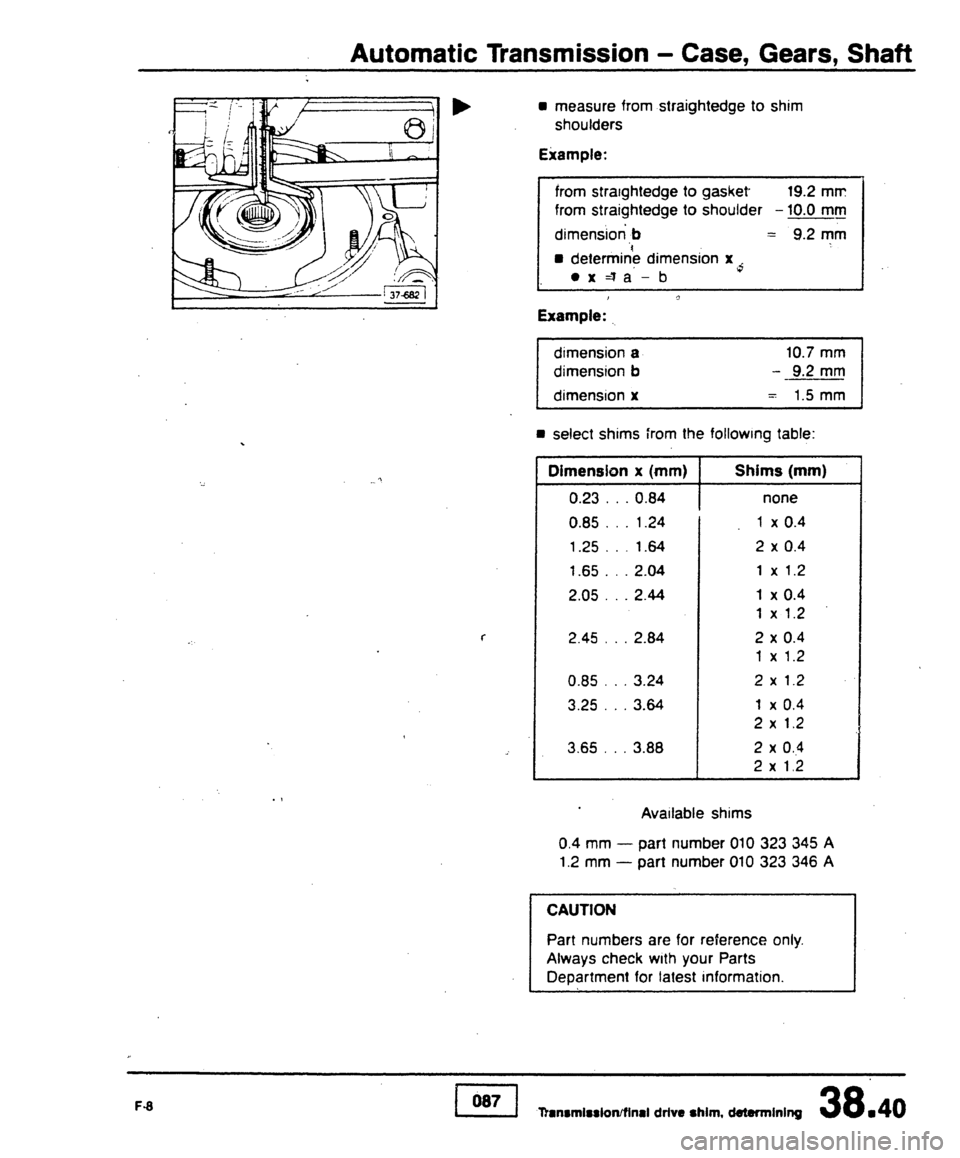 AUDI 80 90 COUPE 1988  Service Repair Manual 