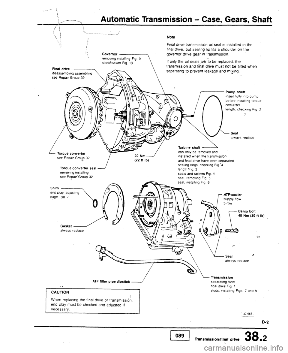 AUDI 80 90 COUPE 1988  Service Repair Manual 