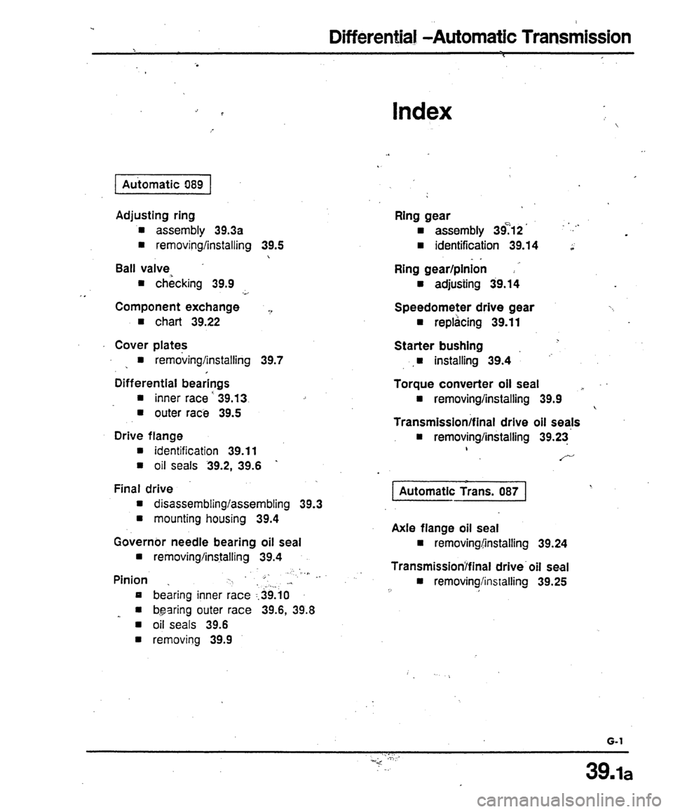 AUDI 80 90 COUPE 1988  Service Repair Manual 