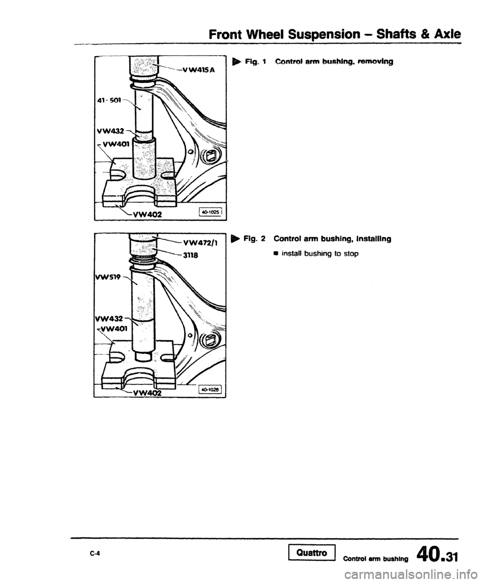AUDI 80 90 COUPE 1988  Service Repair Manual 