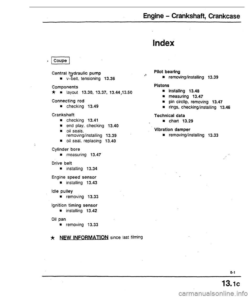 AUDI 80 90 COUPE 1988  Service Repair Manual 