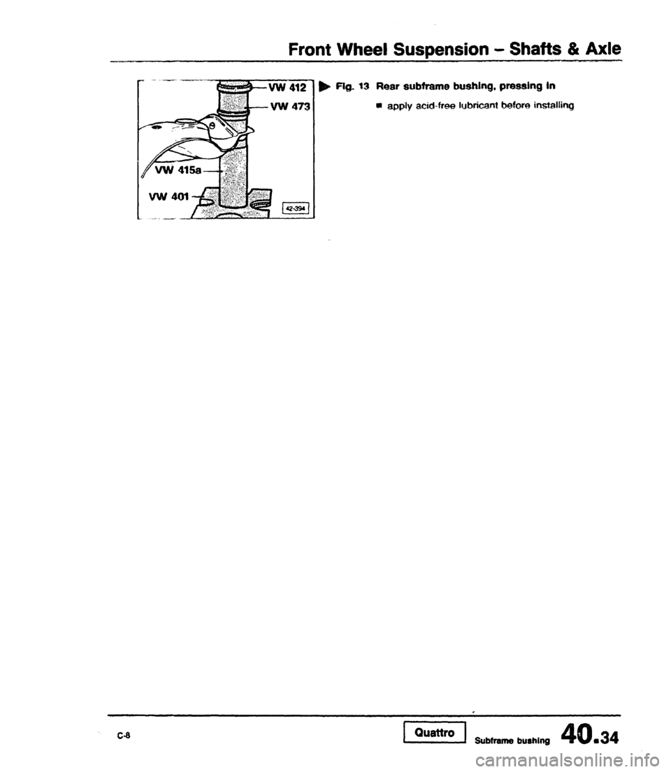 AUDI 80 90 COUPE 1988  Service Repair Manual 