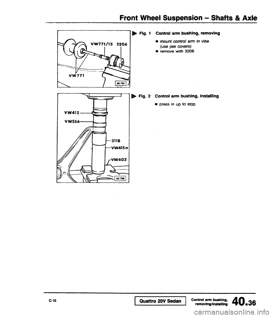 AUDI 80 90 COUPE 1988  Service Repair Manual 