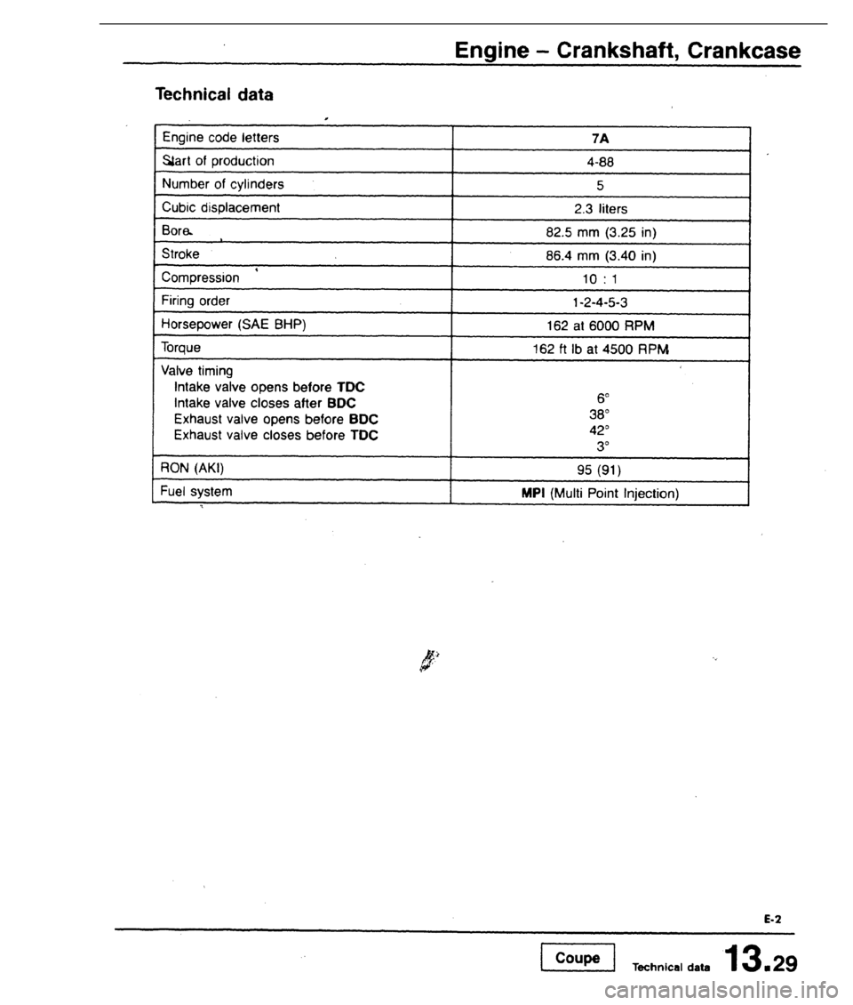 AUDI 80 90 COUPE 1988  Service Repair Manual 