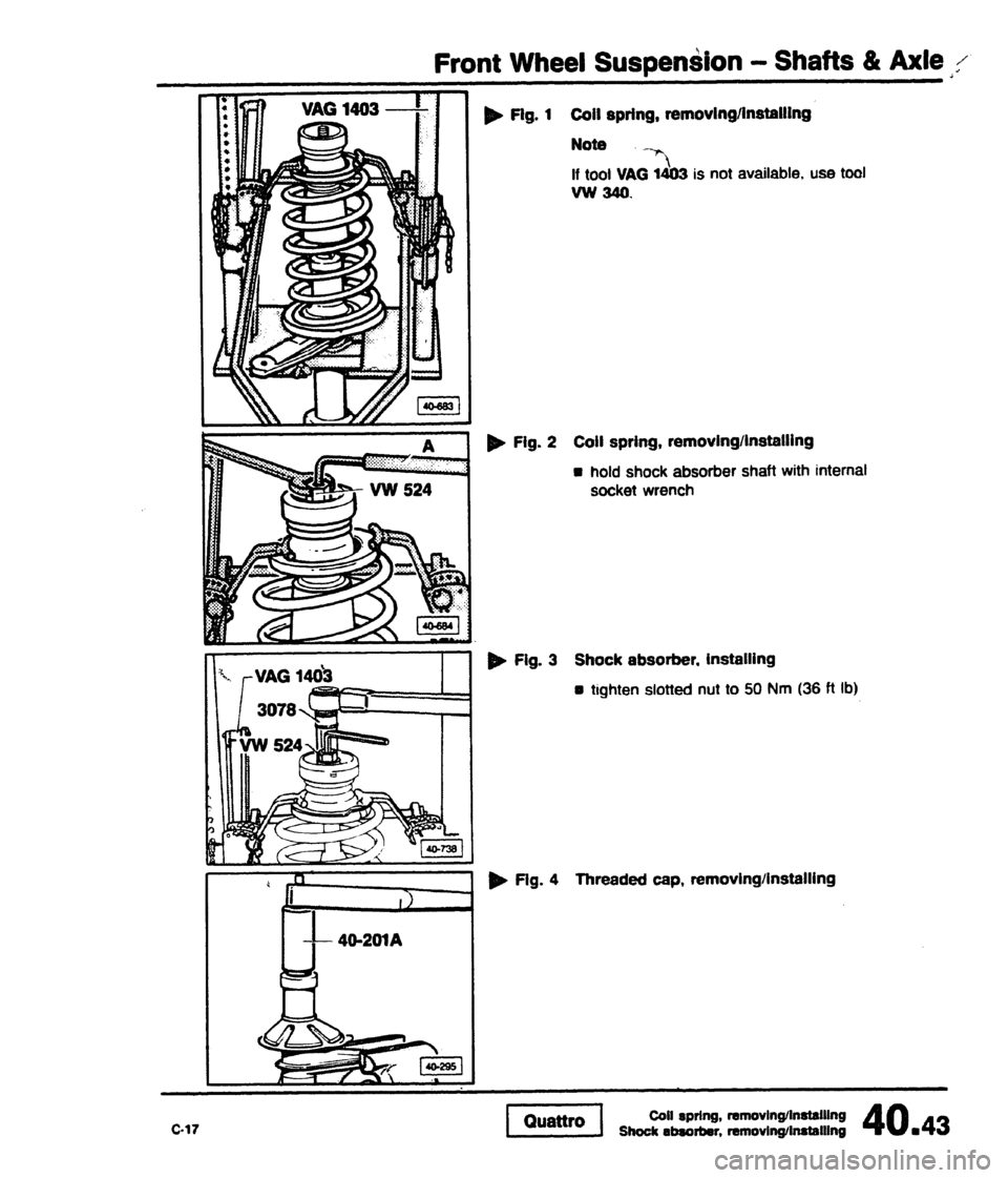 AUDI 80 90 COUPE 1988  Service Repair Manual 