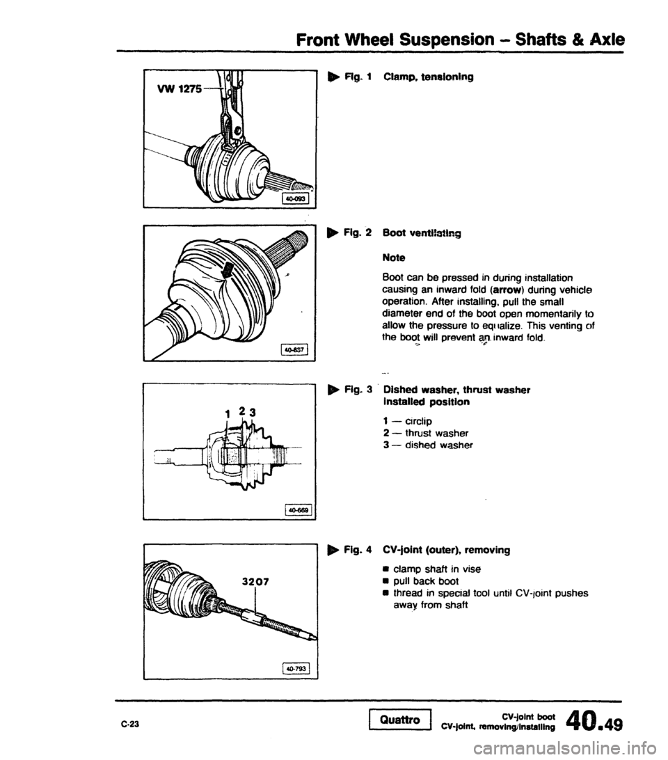 AUDI 80 90 COUPE 1988  Service Repair Manual 