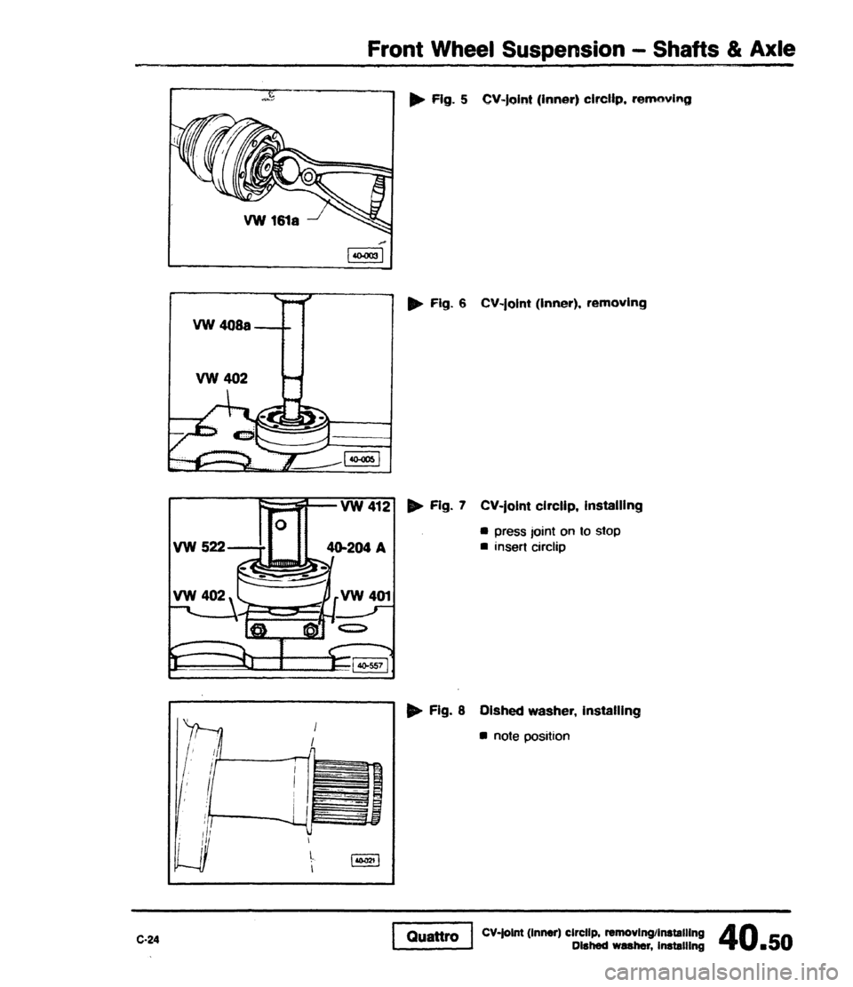 AUDI 80 90 COUPE 1988  Service Repair Manual 