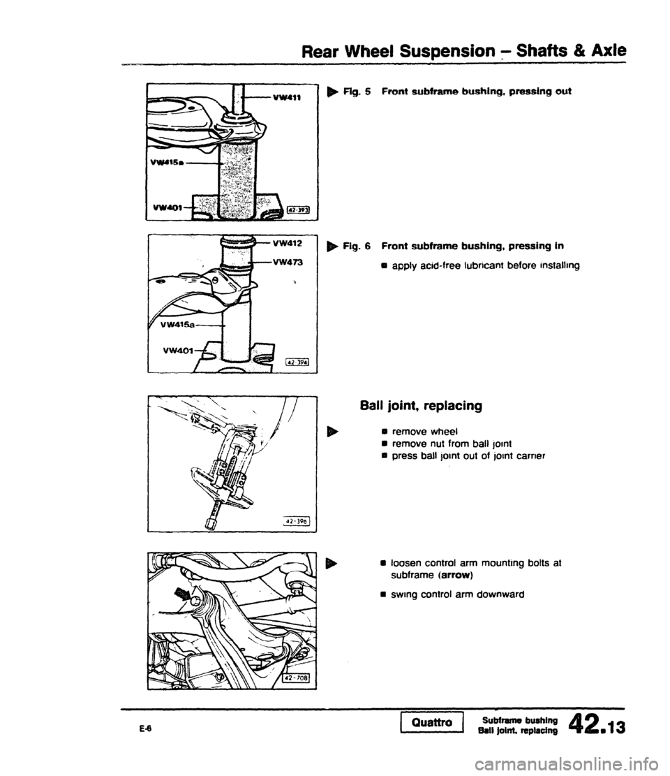 AUDI 80 90 COUPE 1988  Service Repair Manual 