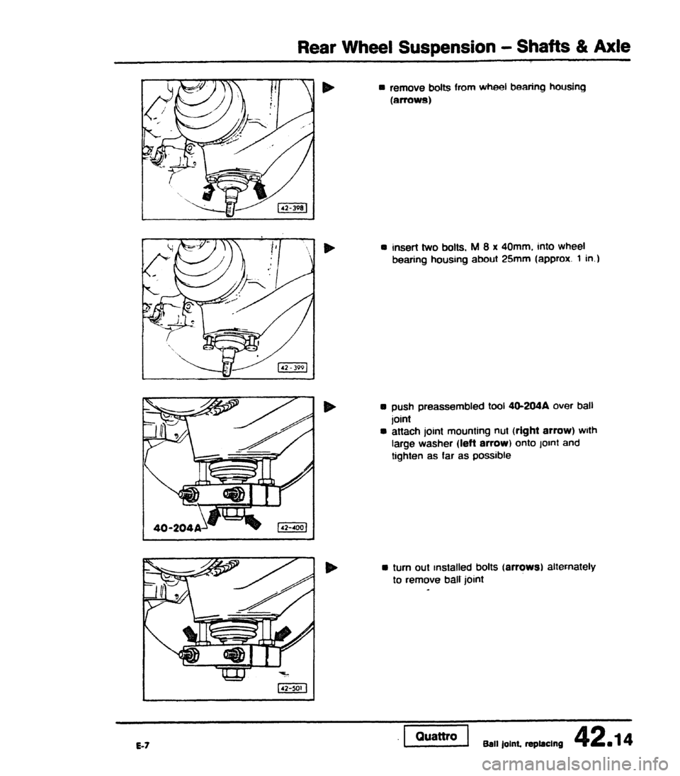 AUDI 80 90 COUPE 1988  Service Repair Manual 