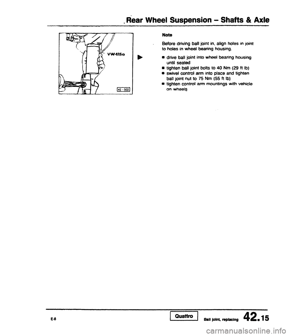 AUDI 80 90 COUPE 1988  Service Repair Manual 