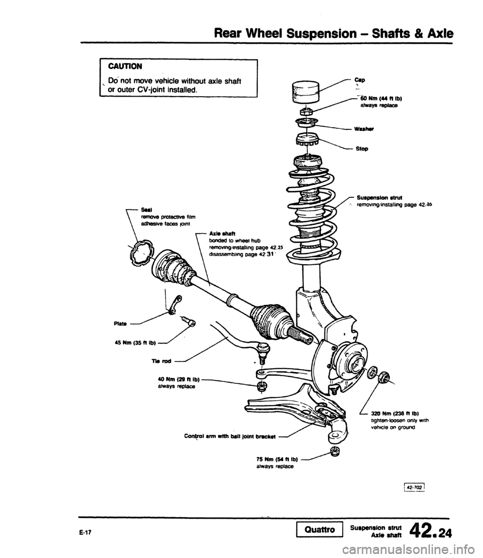 AUDI 80 90 COUPE 1988  Service Repair Manual 