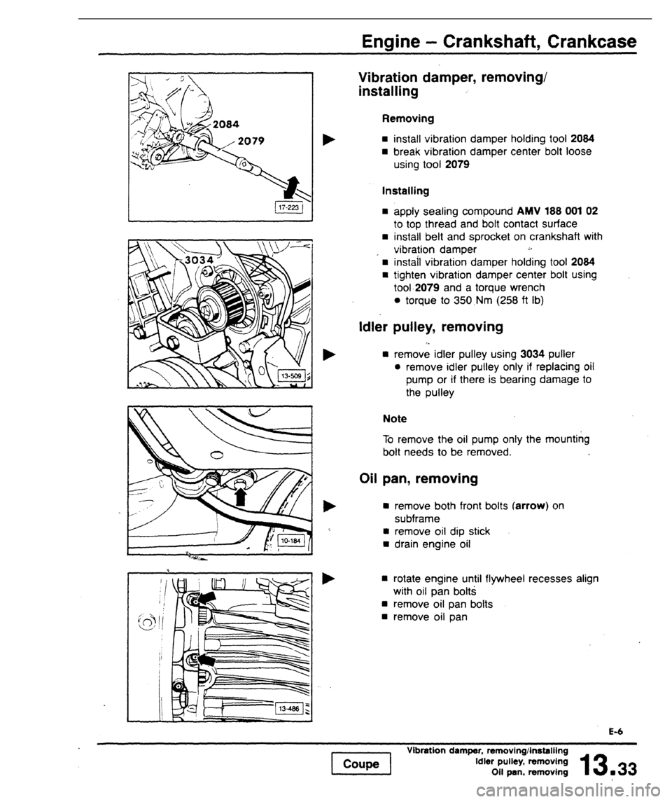 AUDI 80 90 COUPE 1988  Service Repair Manual 