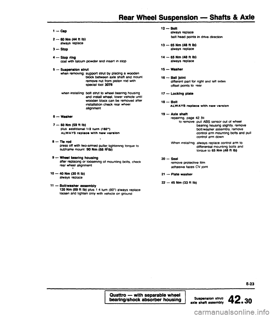 AUDI 80 90 COUPE 1988  Service Repair Manual 