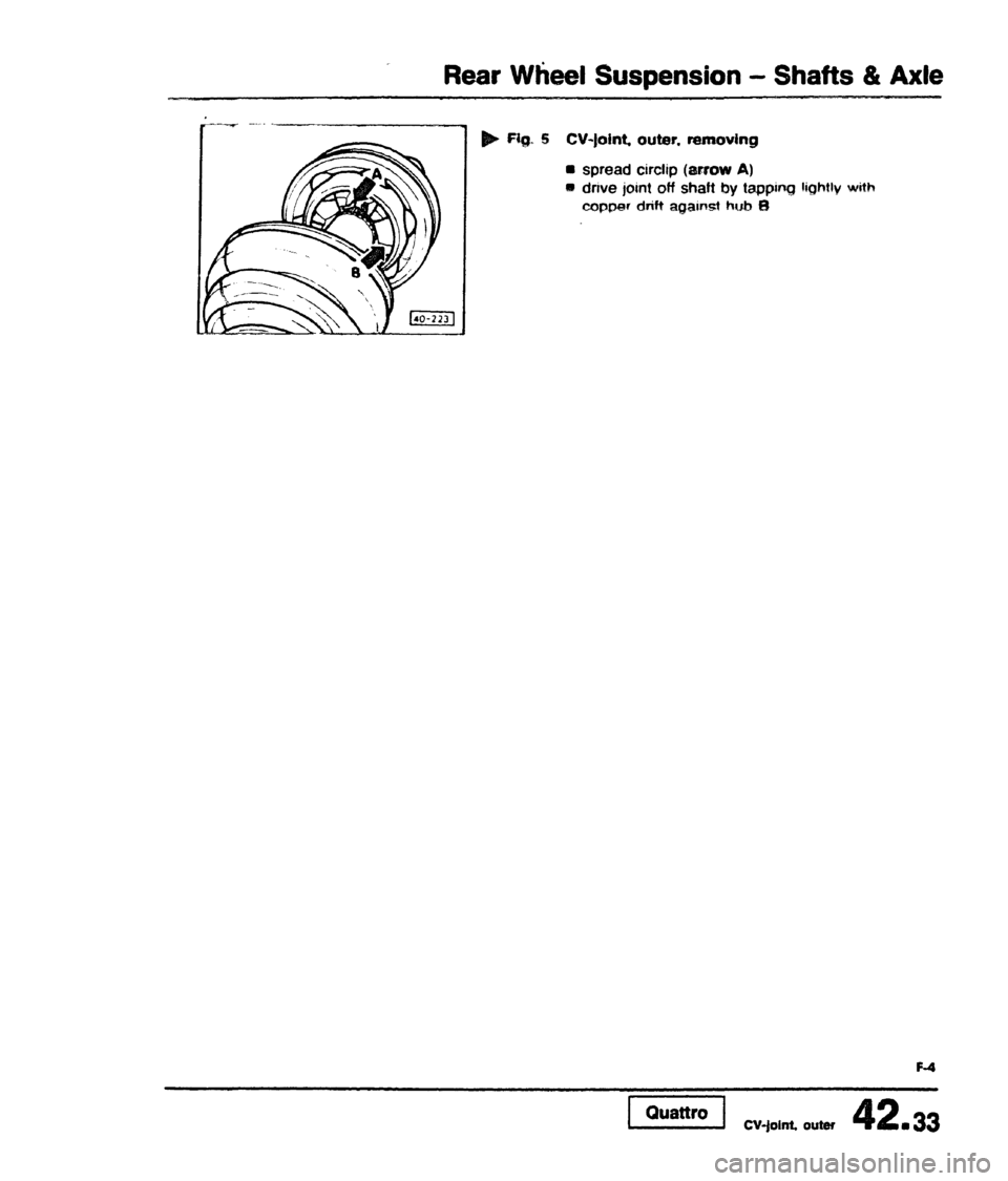 AUDI 80 90 COUPE 1988  Service Repair Manual 
