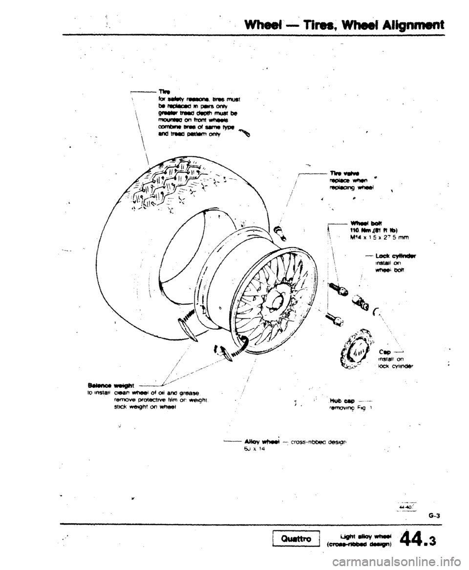 AUDI 80 90 COUPE 1988  Service Repair Manual 