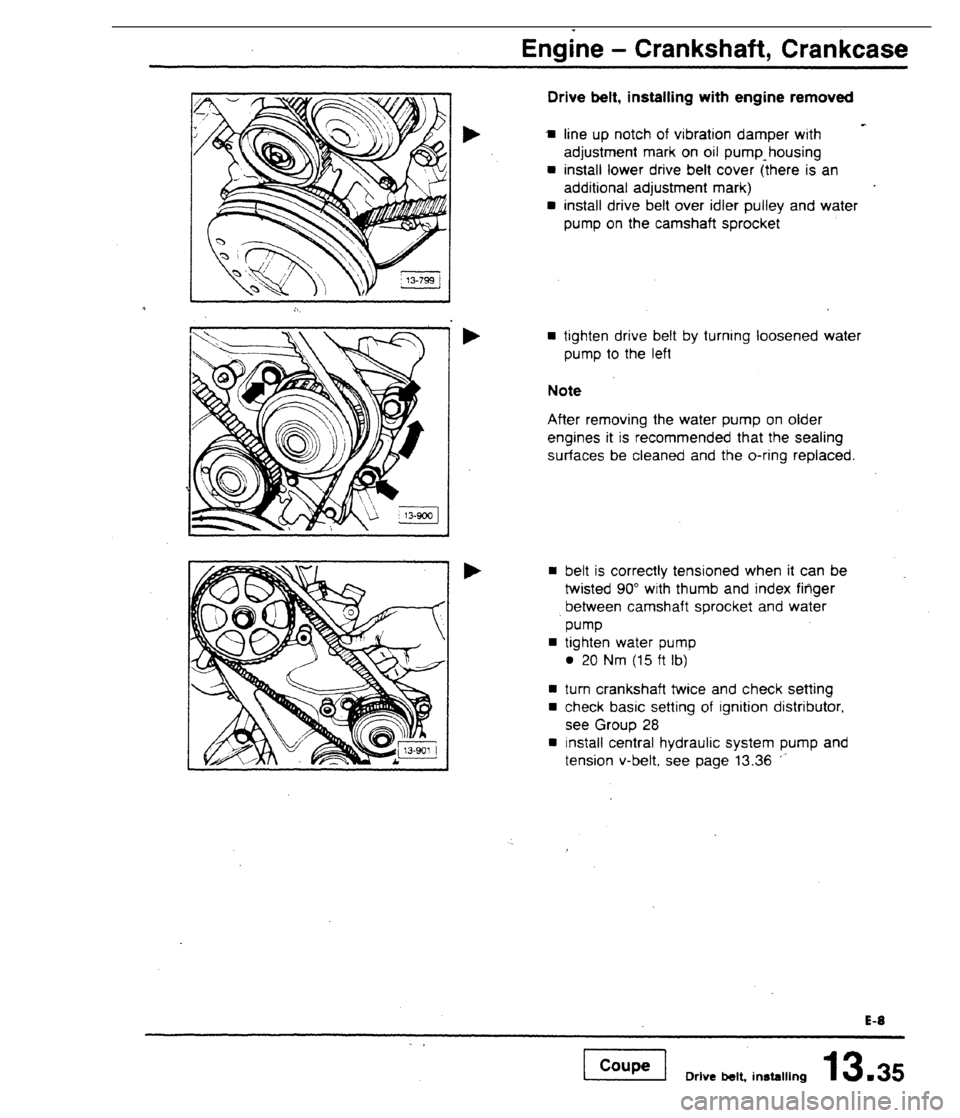 AUDI 80 90 COUPE 1988  Service Repair Manual 