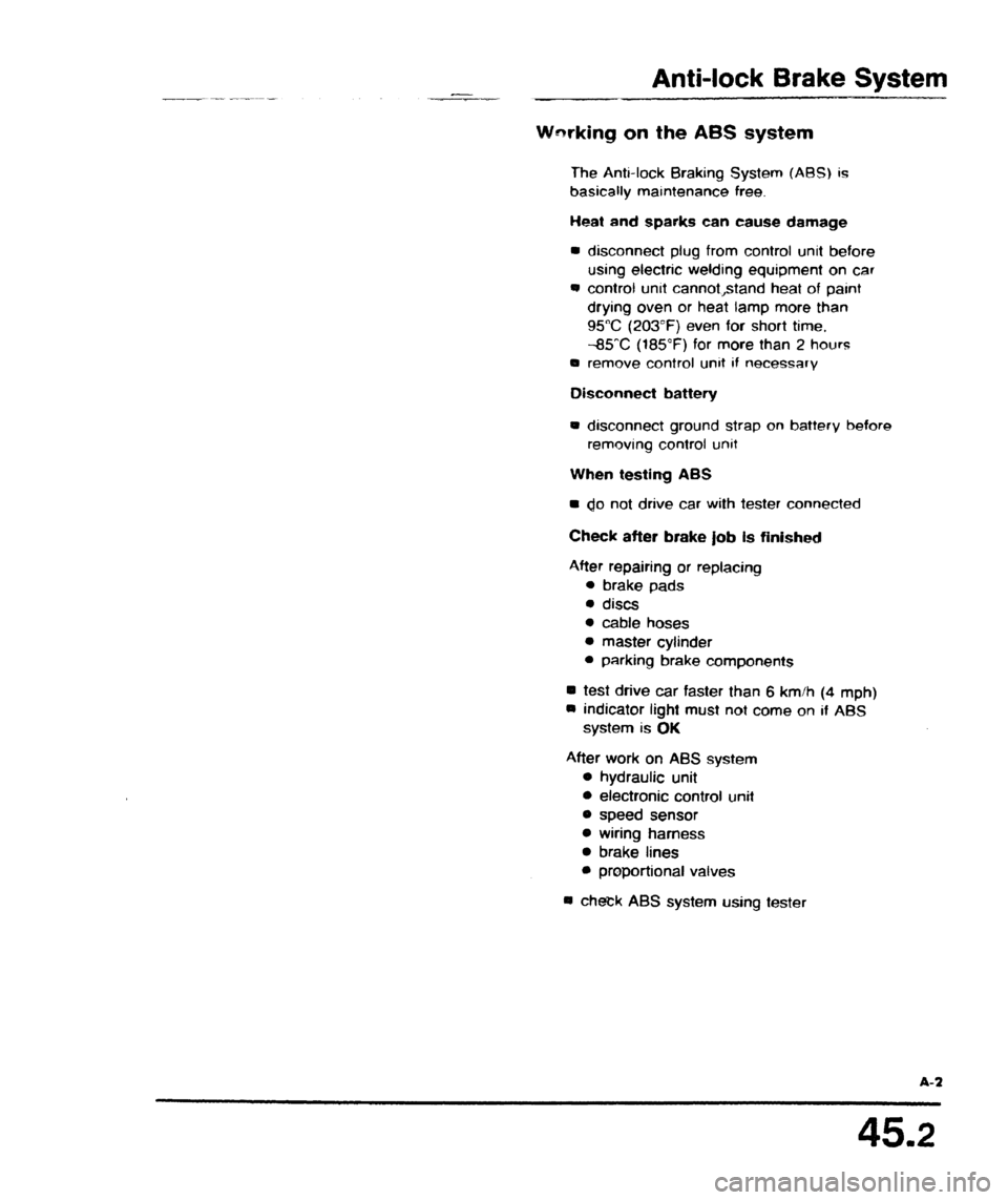 AUDI 80 90 COUPE 1988  Service Repair Manual 