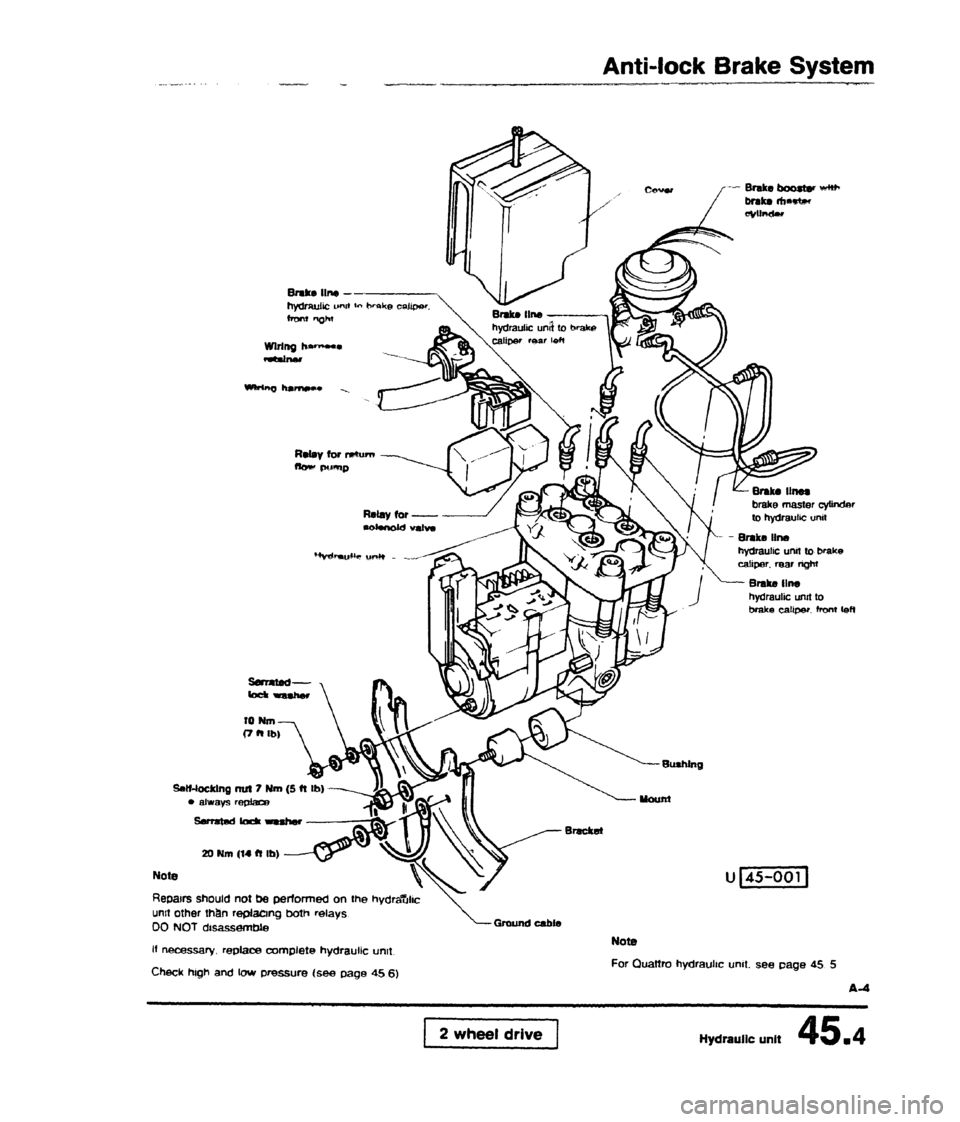 AUDI 80 90 COUPE 1988  Service Repair Manual 