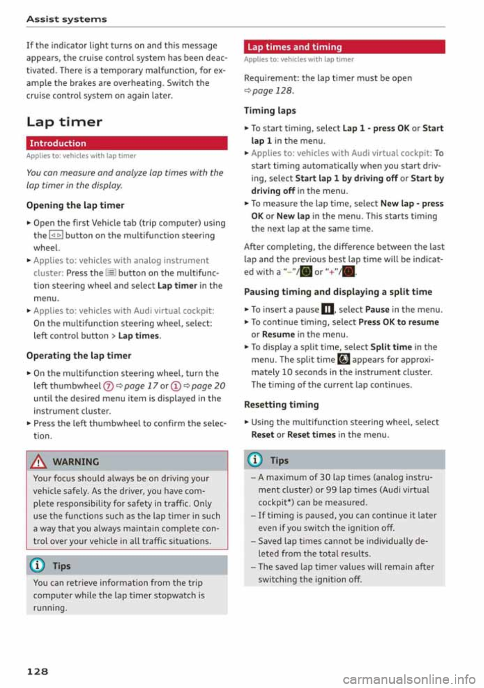AUDI A3 SEDAN 2019  Owners Manual 