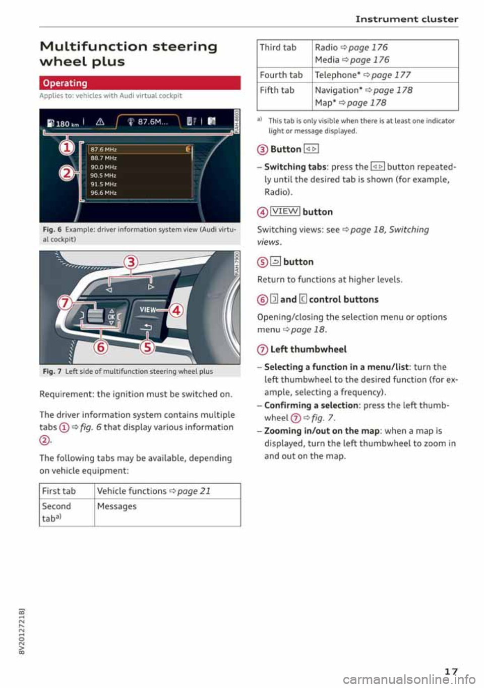 AUDI A3 SEDAN 2019  Owners Manual 