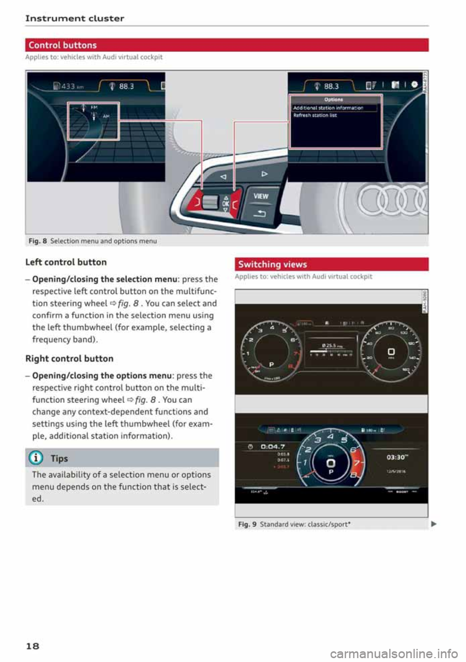 AUDI A3 SEDAN 2019  Owners Manual 