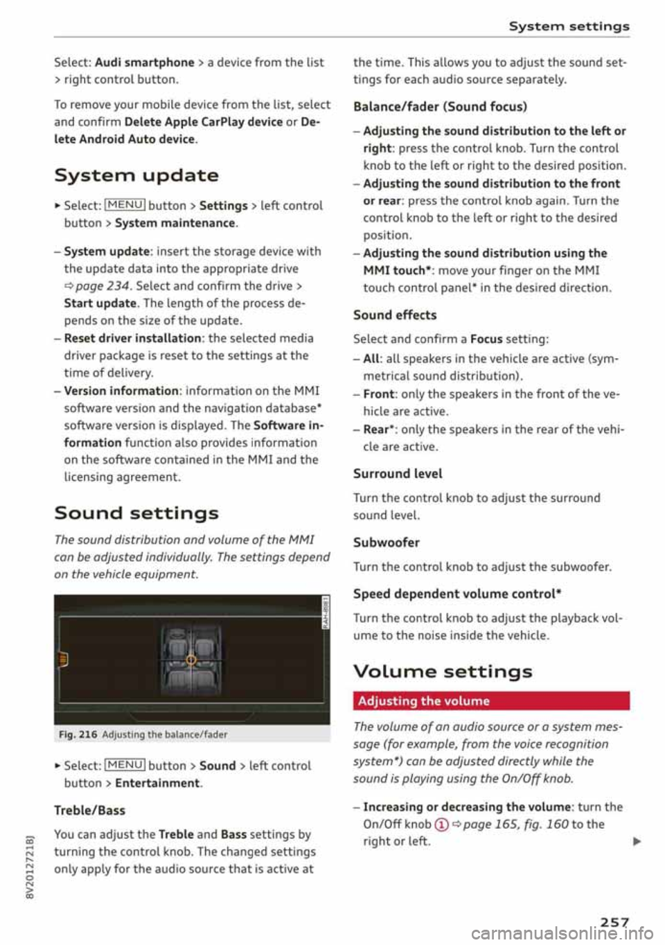 AUDI A3 SEDAN 2019  Owners Manual 