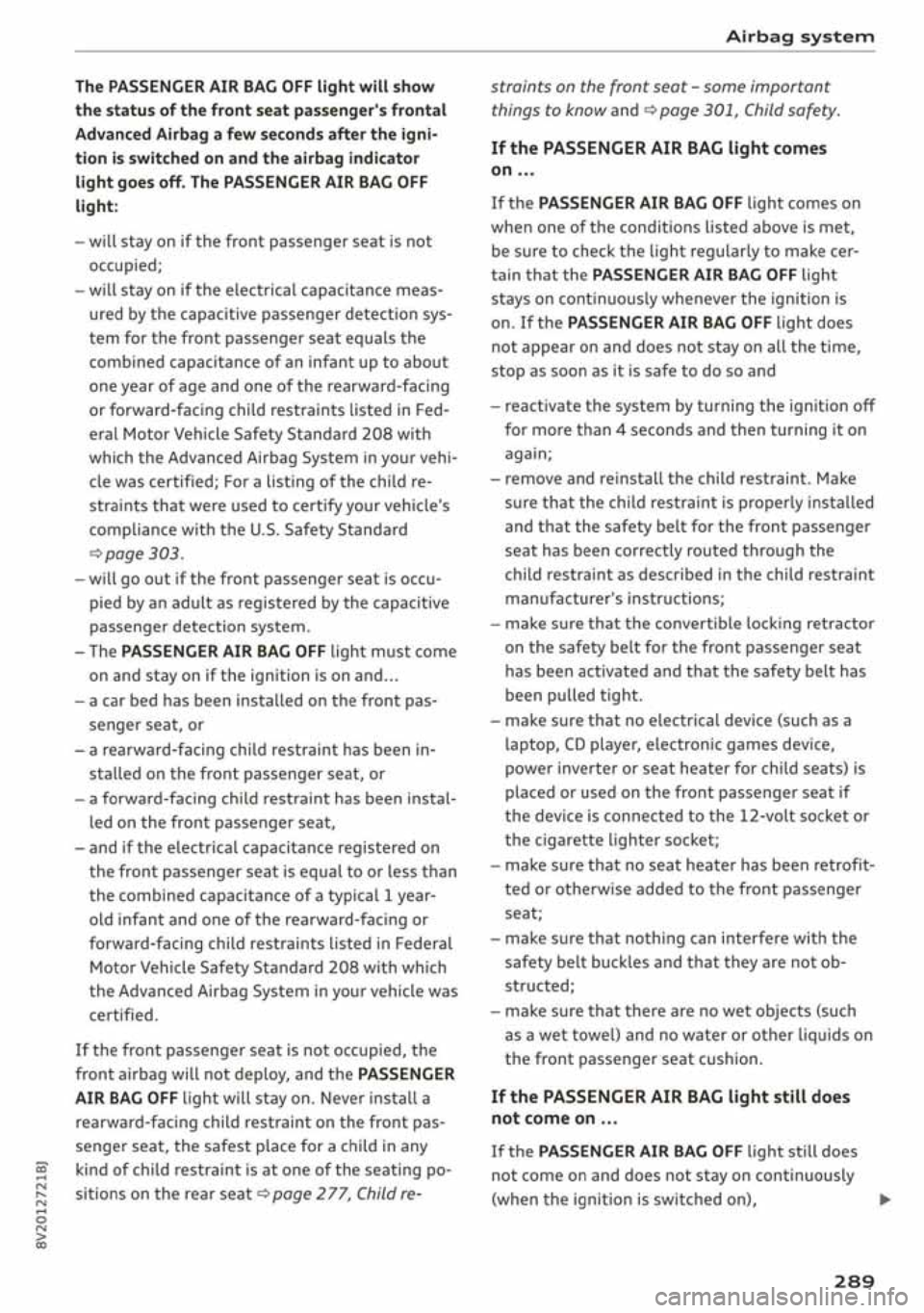 AUDI A3 SEDAN 2019  Owners Manual 