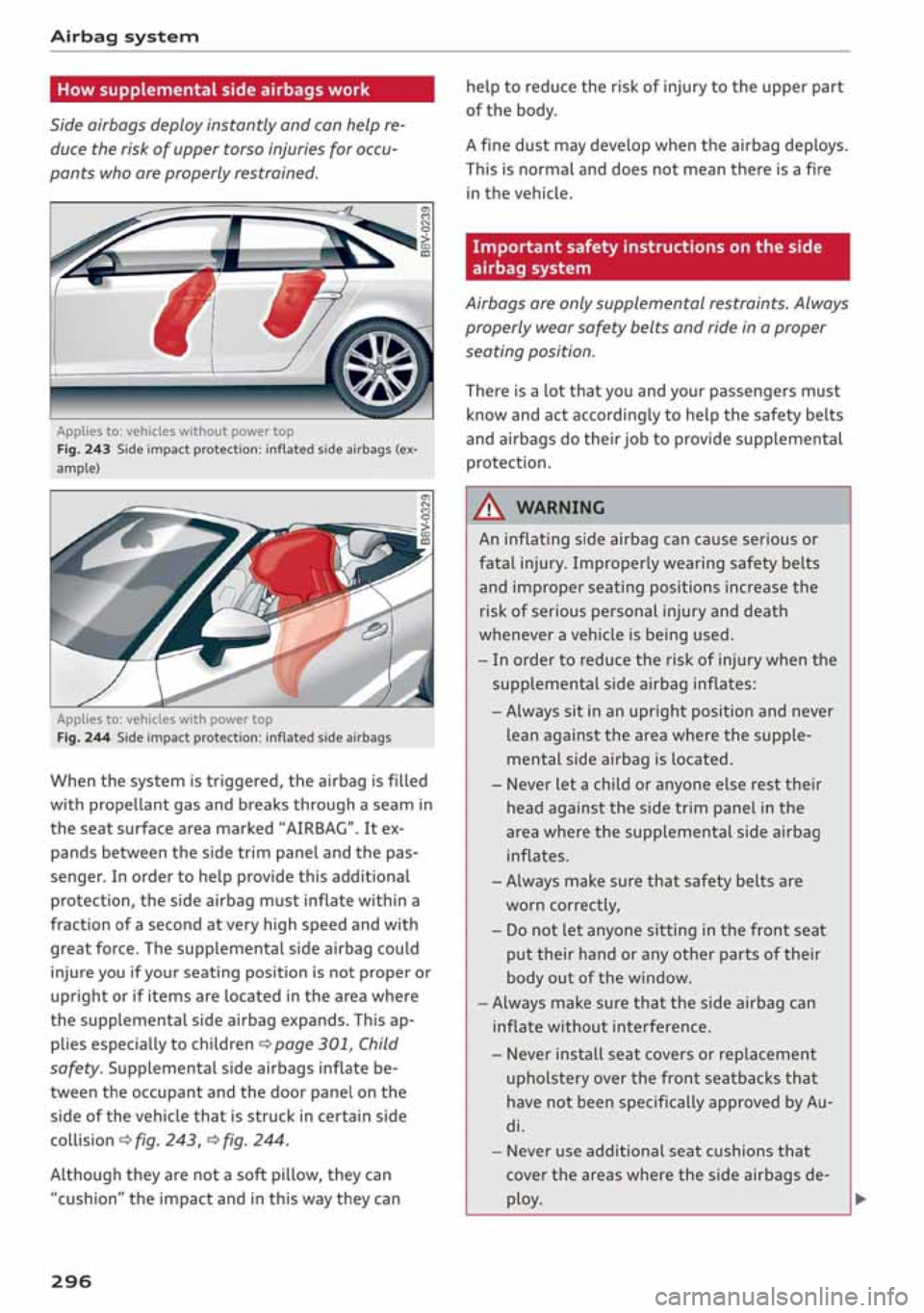 AUDI A3 SEDAN 2019  Owners Manual 
