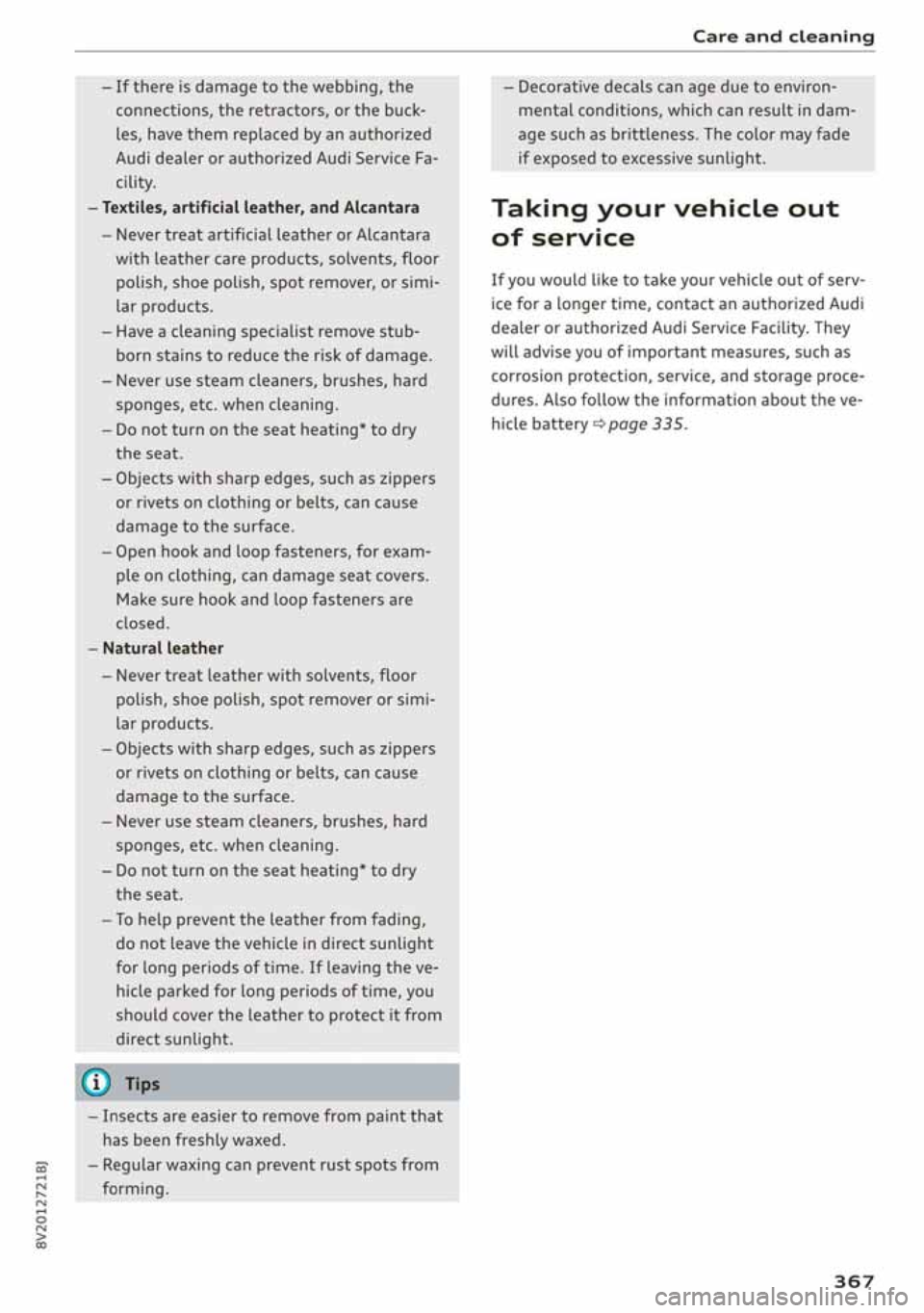 AUDI A3 SEDAN 2019  Owners Manual 
