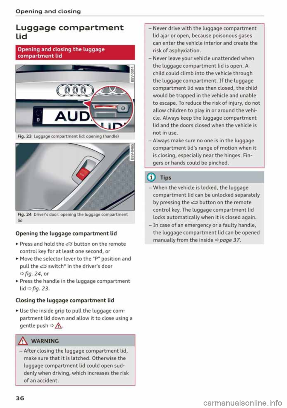 AUDI A3 SEDAN 2019  Owners Manual 