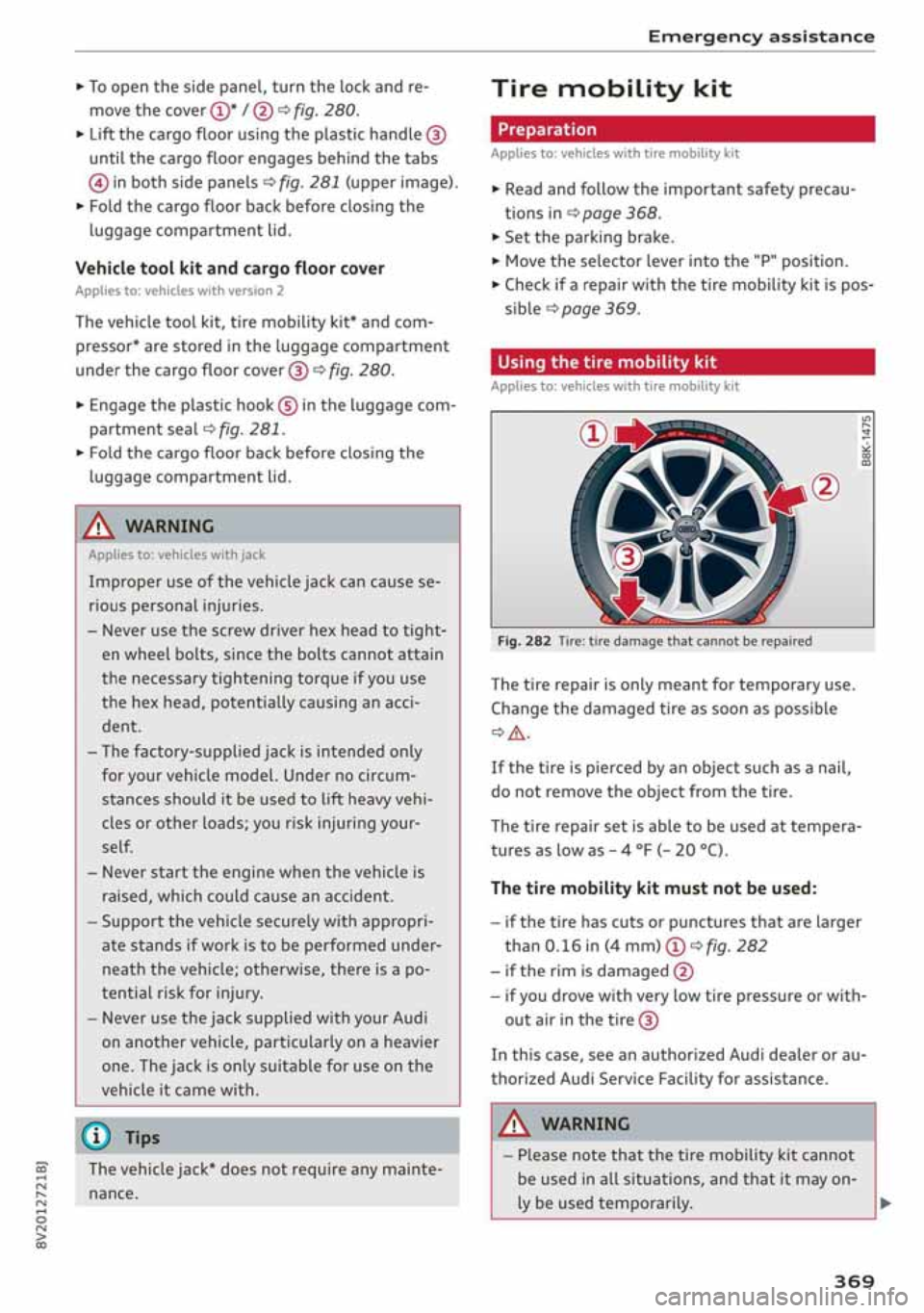 AUDI A3 SEDAN 2019  Owners Manual 