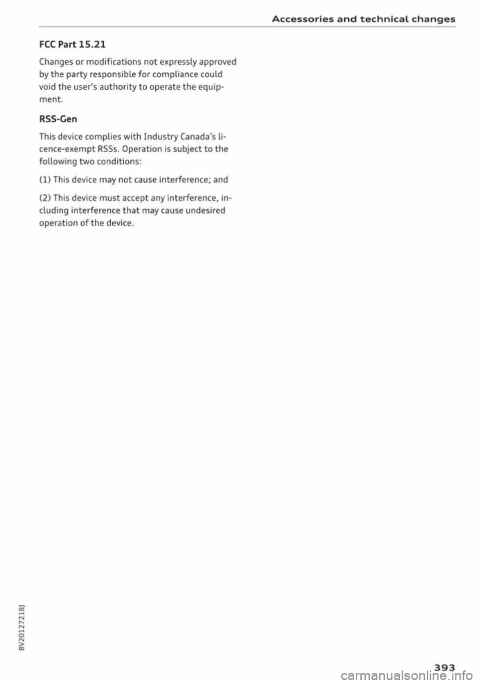 AUDI A3 SEDAN 2019  Owners Manual 