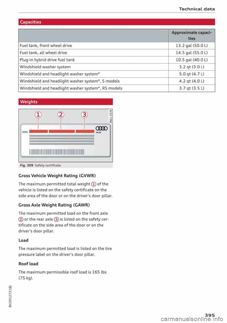 AUDI A3 SEDAN 2019  Owners Manual 