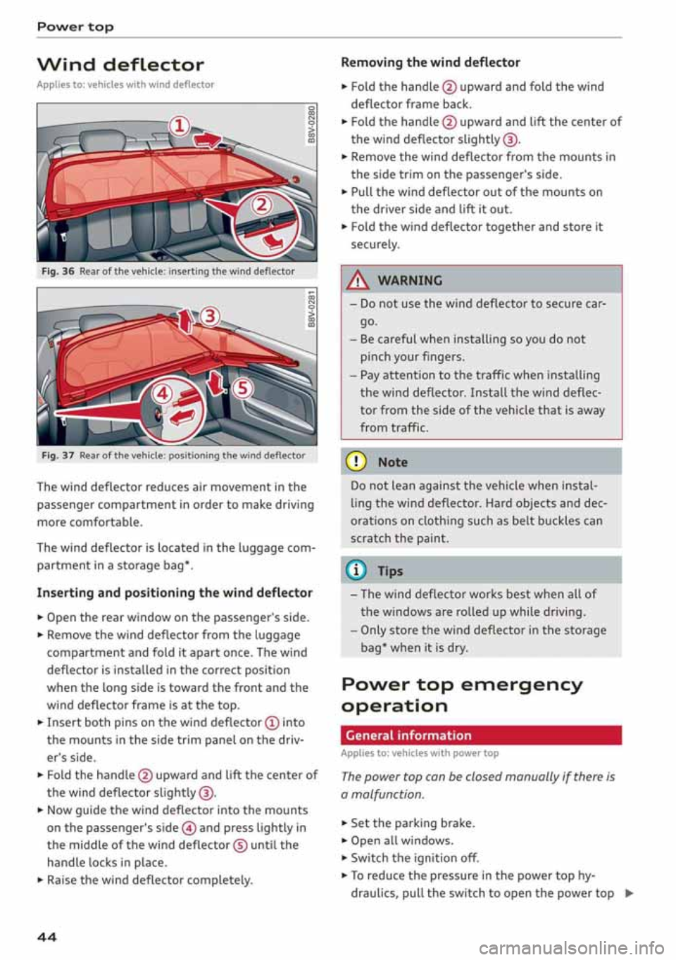 AUDI A3 SEDAN 2019  Owners Manual 