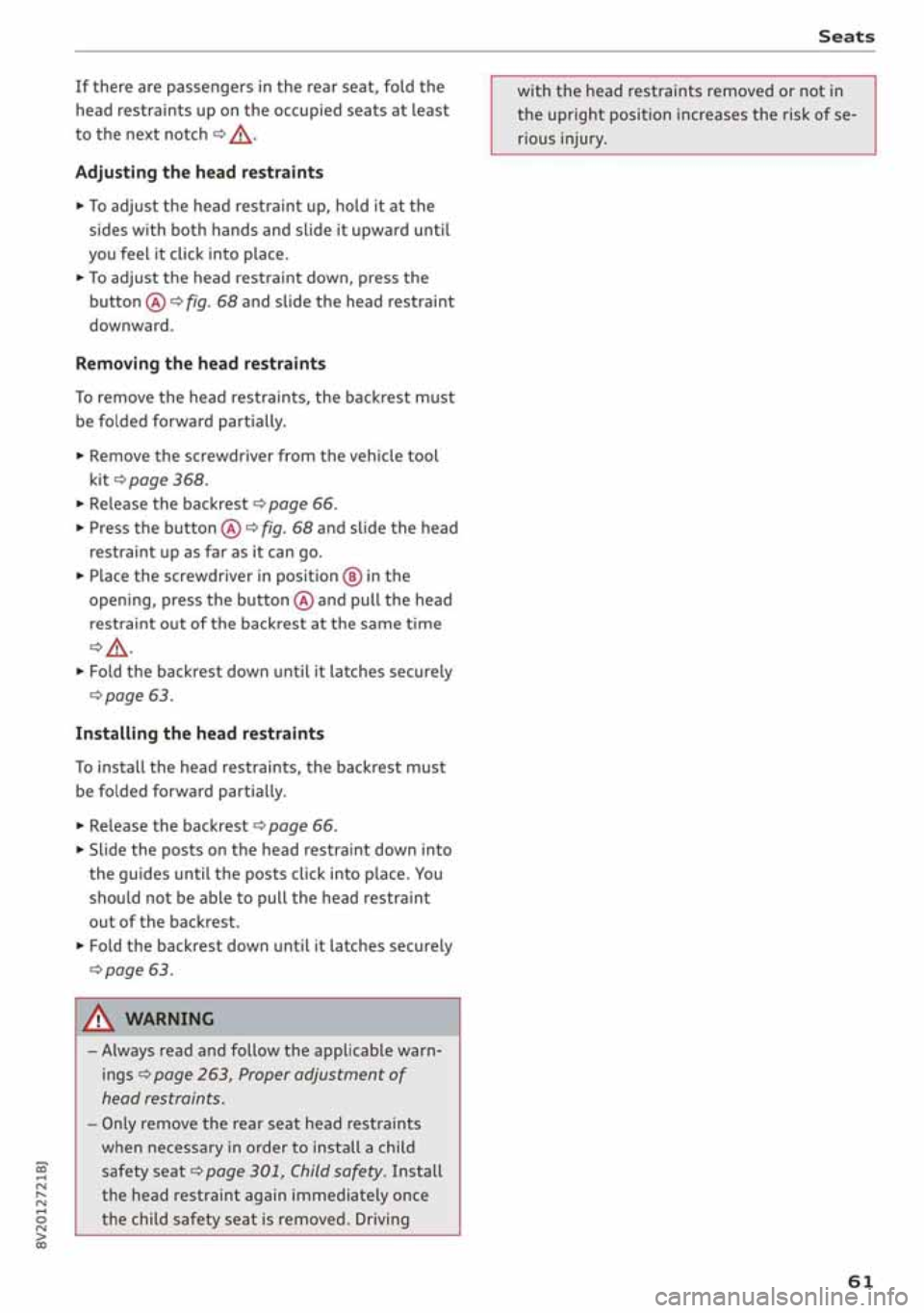 AUDI A3 SEDAN 2019  Owners Manual 