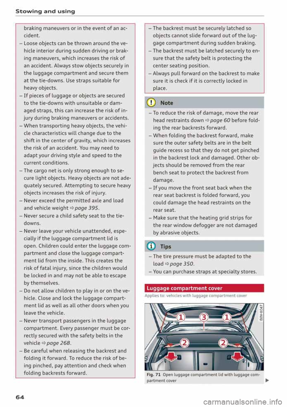 AUDI A3 SEDAN 2019  Owners Manual 