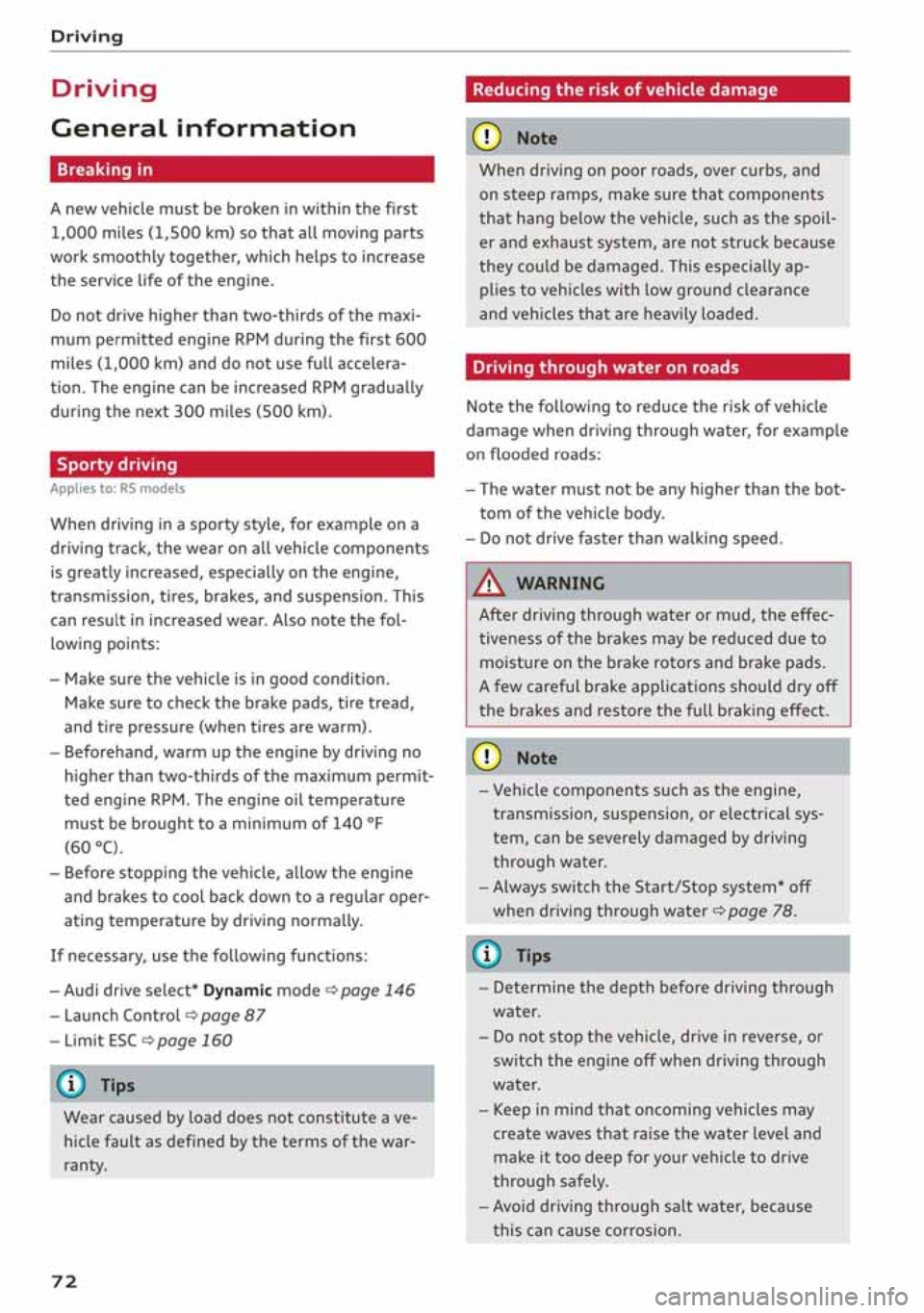 AUDI A3 SEDAN 2019  Owners Manual 