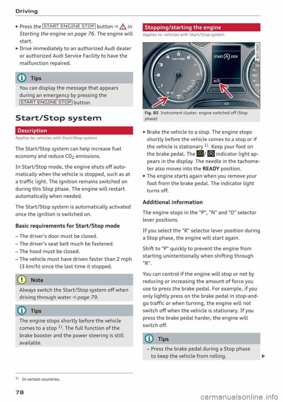 AUDI A3 SEDAN 2019  Owners Manual 