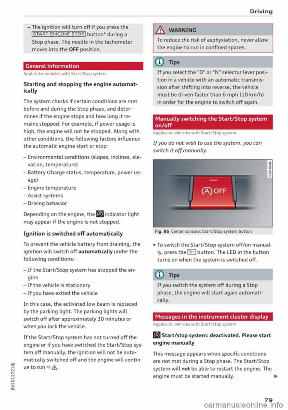 AUDI A3 SEDAN 2019  Owners Manual 