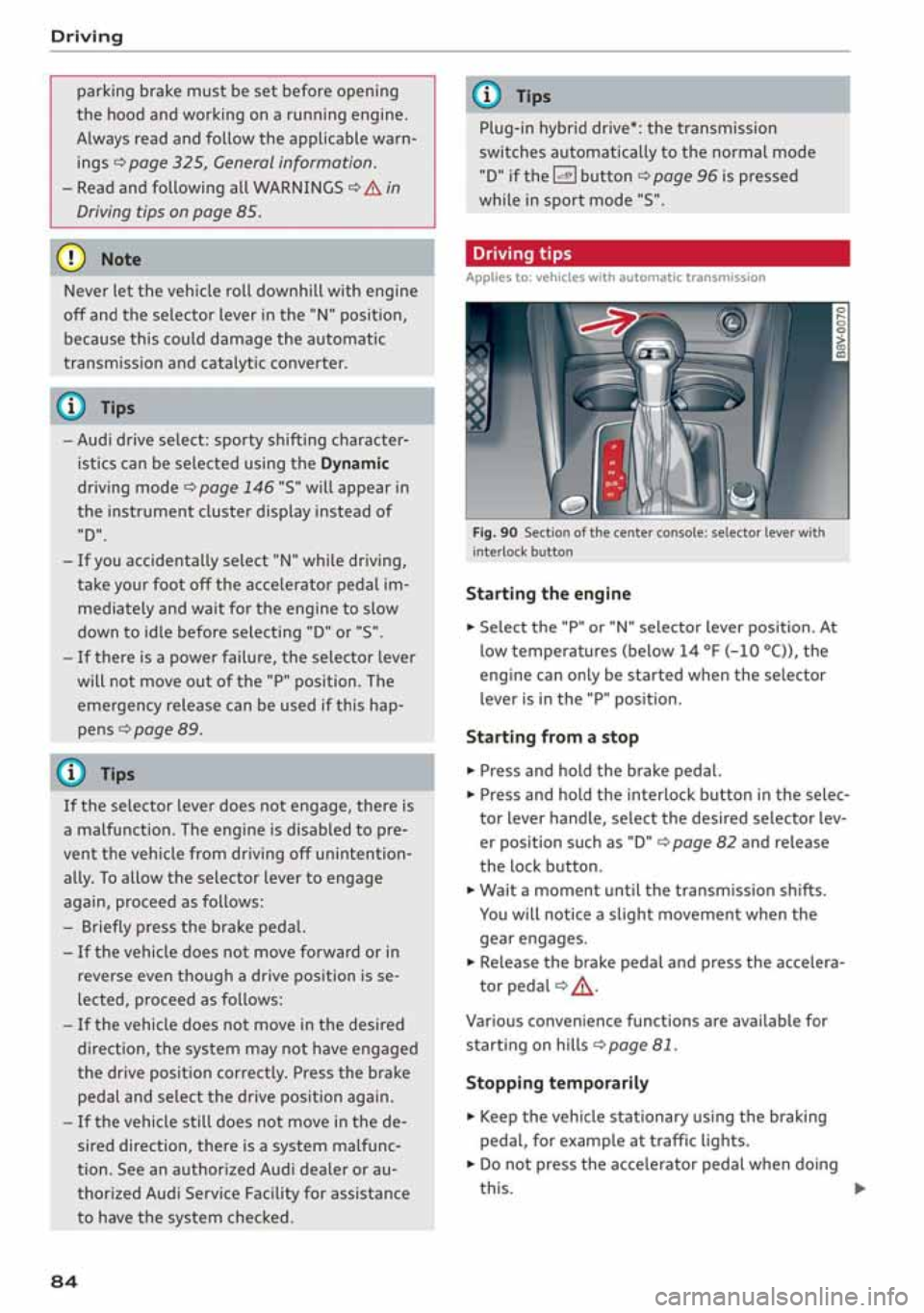 AUDI A3 SEDAN 2019  Owners Manual 
