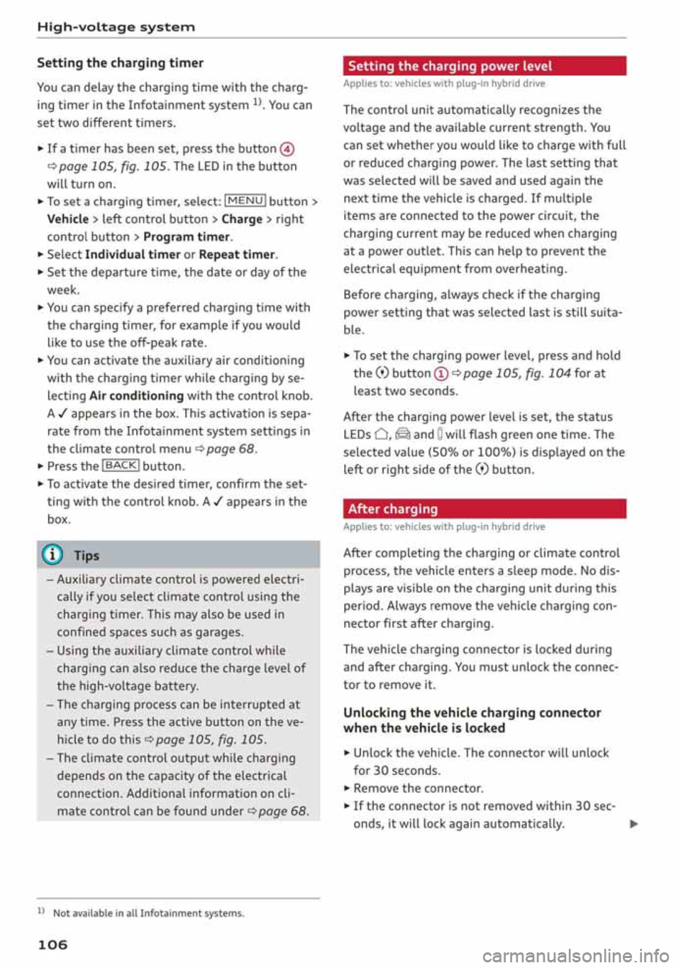 AUDI A3 SEDAN 2020  Owners Manual 