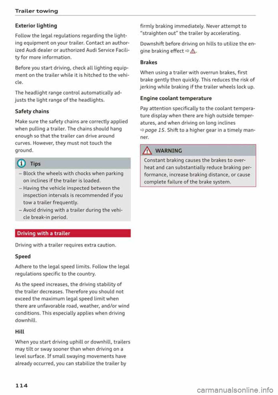 AUDI A3 SEDAN 2020  Owners Manual 